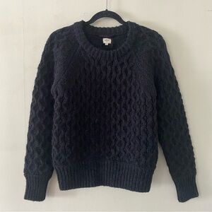 Wilfred textured knit alpaca blend sweater